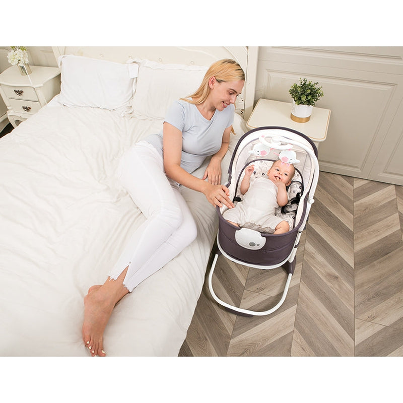 6 in 1 multi-function Rocker & Bassinet - Pink (COD Not Available)