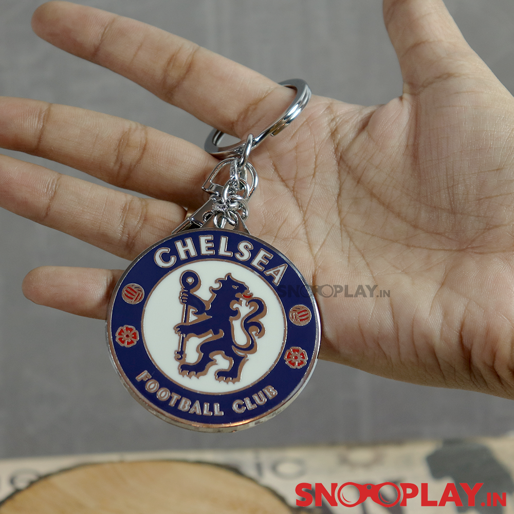 Chelsea Football Club Logo Metal Keychain