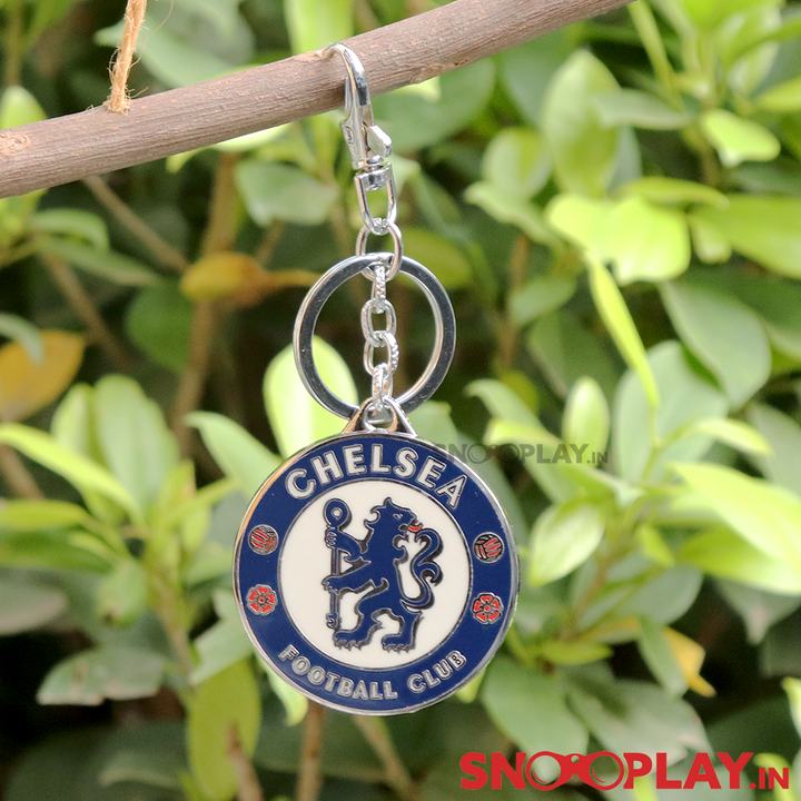 Chelsea Football Club Logo Metal Keychain