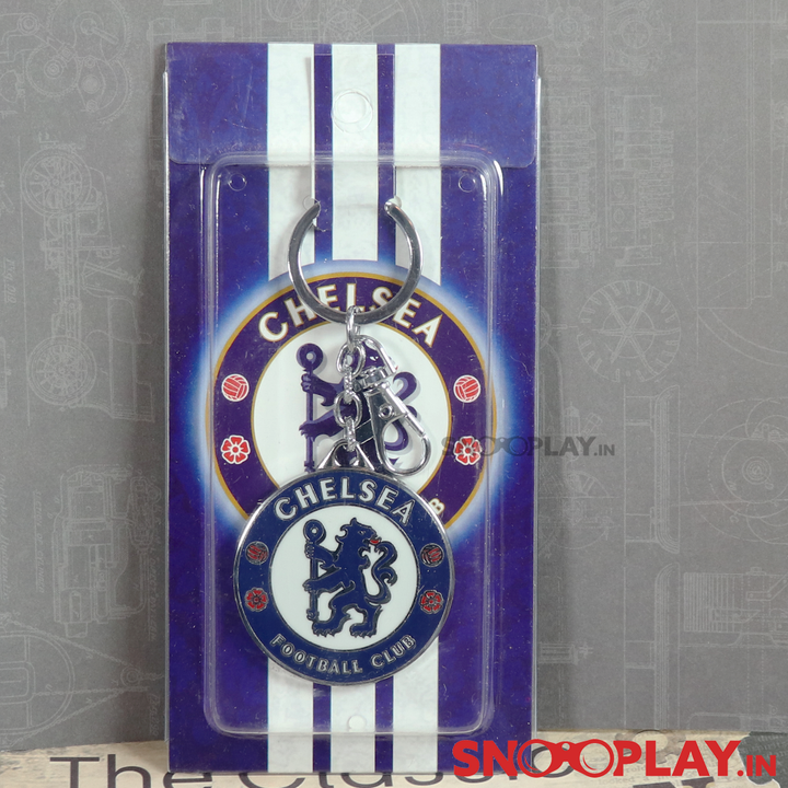 Chelsea Football Club Logo Metal Keychain