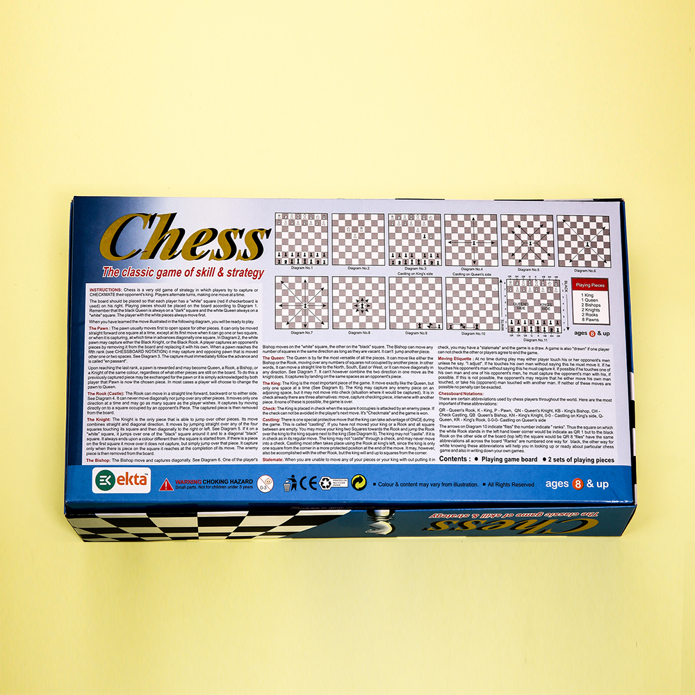 The board game of Chess to spend time flexing that brain muscle.
