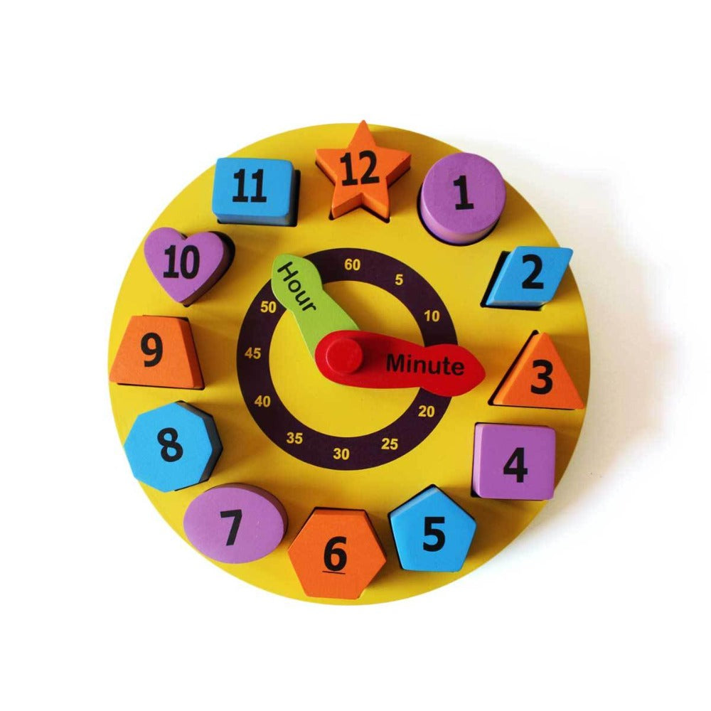 Shape Sorting Clock