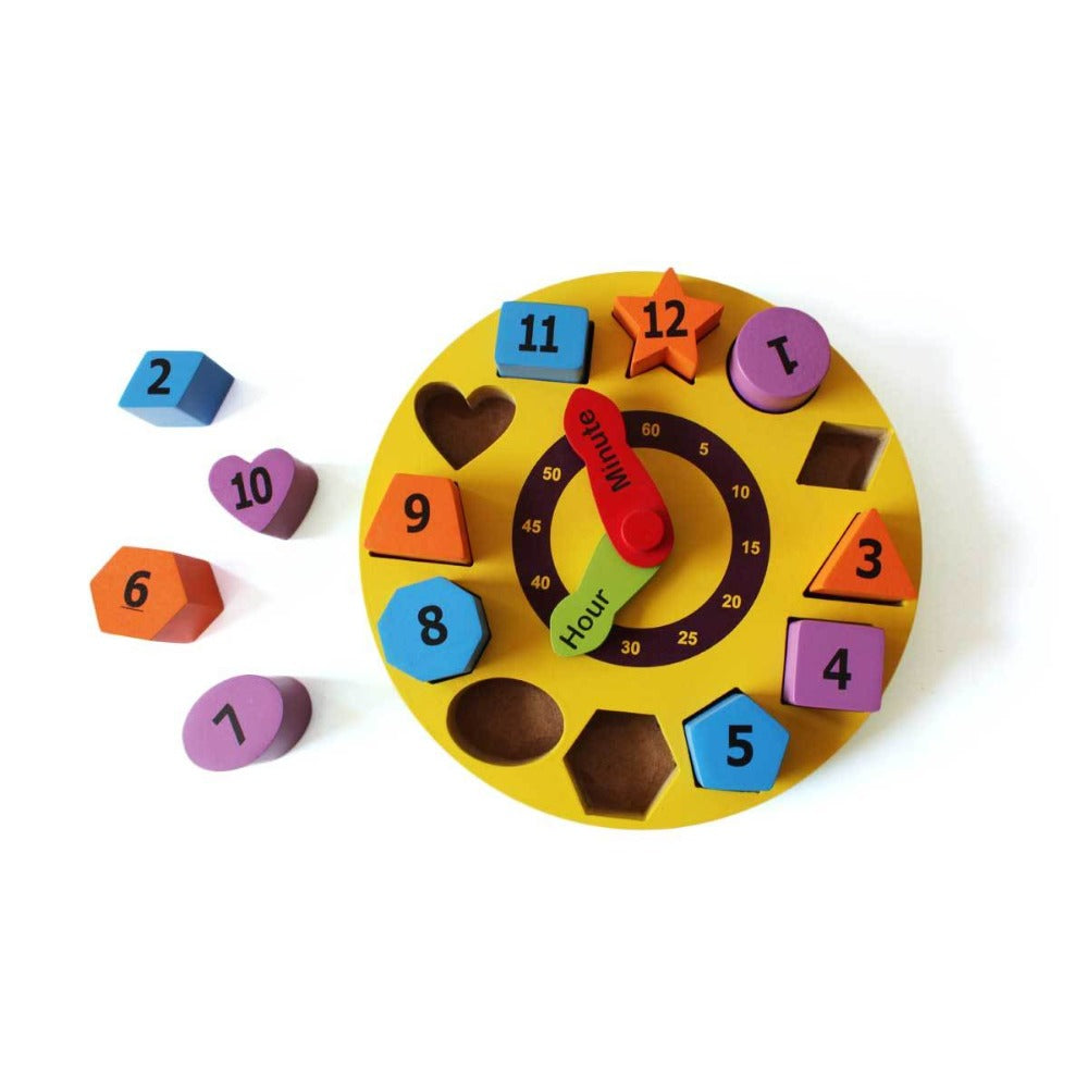 Shape Sorting Clock