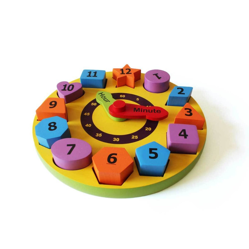 Shape Sorting Clock