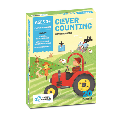 Clever Counting Puzzle Pack of 5