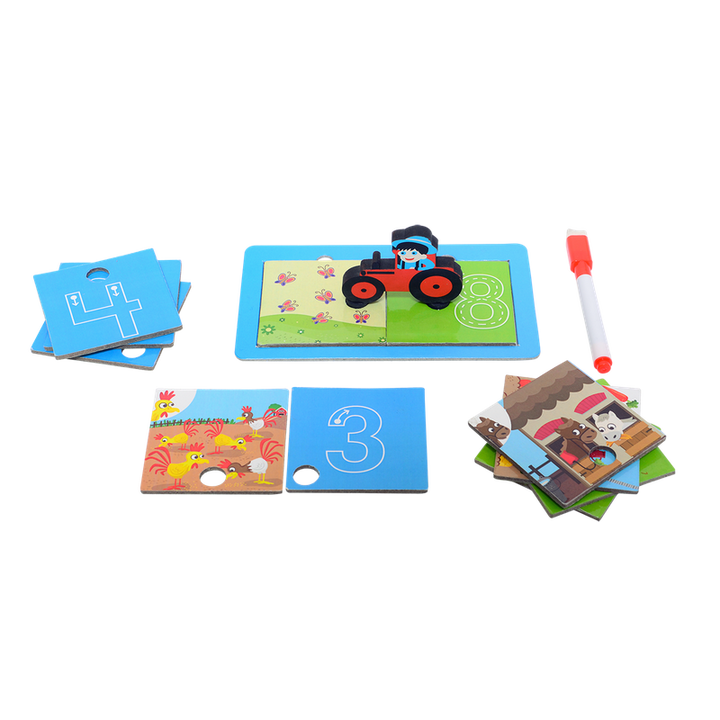 Clever Counting Puzzle Pack of 5