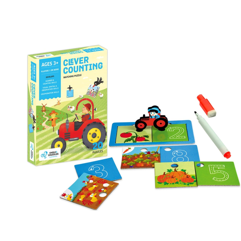 Clever Counting Puzzle (20 piece)