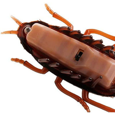 Harmless Electronic Cockroach Bug Vibrating Prank Gag Toy Simulation Insect Crawl Battery Operated For Kids