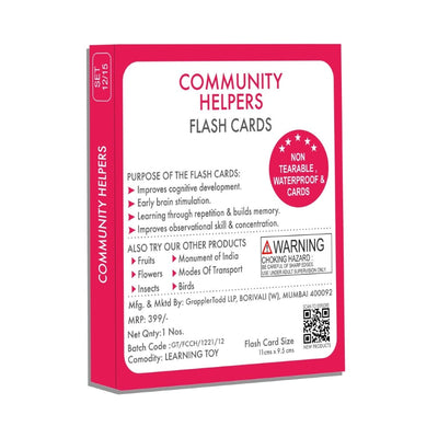 Community Helpers Flash Cards