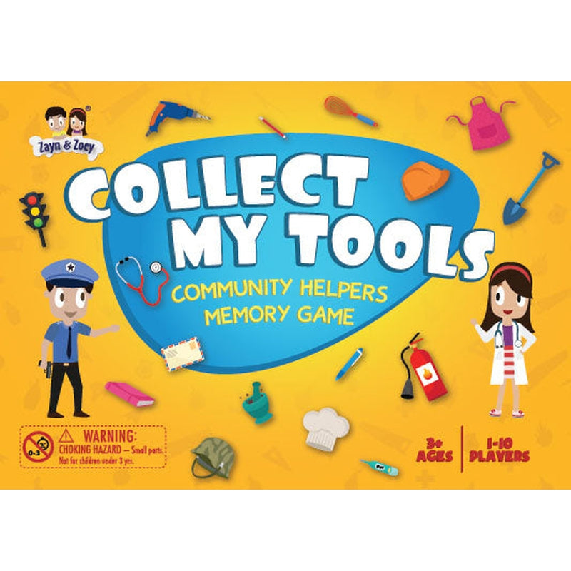 Collect My Tools - Community Helpers Memory Game