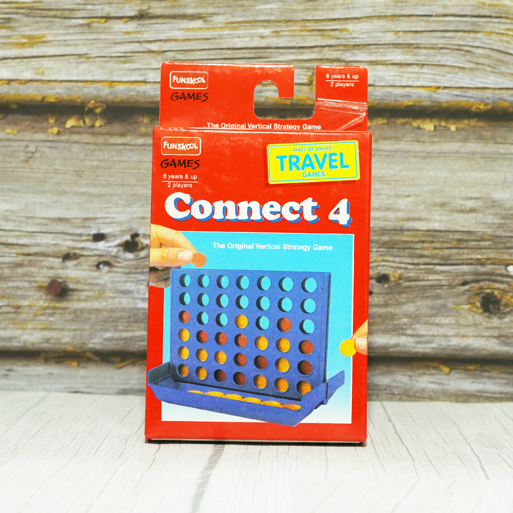 Connect 4 (Travel Edition)- Vertical Strategy Game