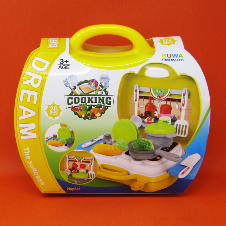 Cooking Suitcase Playset For Kids