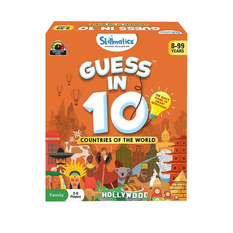Guess in 10 Countries of the World Card Game