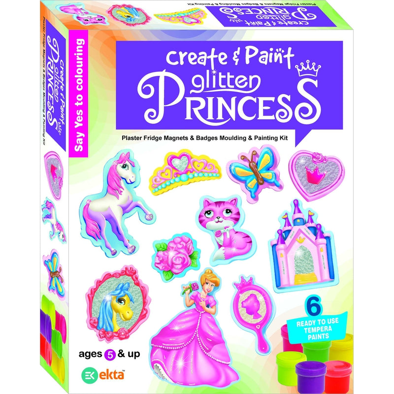 Create & Paint (Glitter Princes) Activity Kit