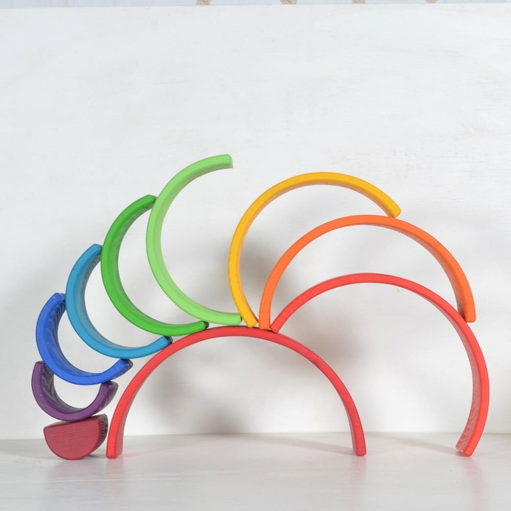 10-Piece Large Rainbow Stacker (1-3 Years)