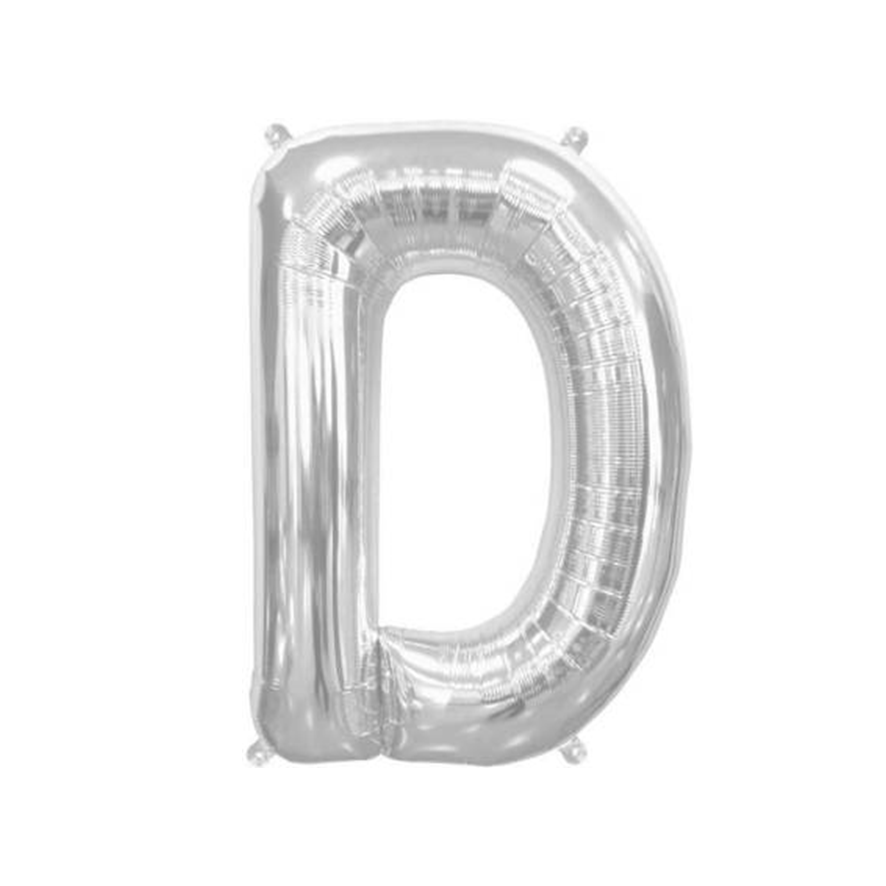 A - Z Letter Balloon-Silver (16 inches)