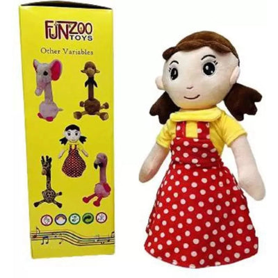 Dancing Eva Doll - Soft Toy (Assorted Colors)