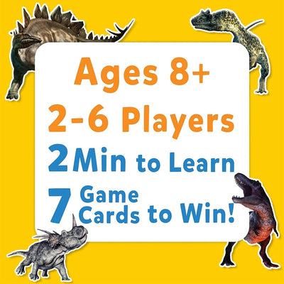 Guess in 10 Deadly Dinosaurs Card Game