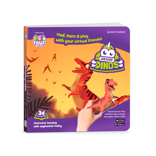 3D Interactive Augmented Reality Learning Book - Educational STEM toy