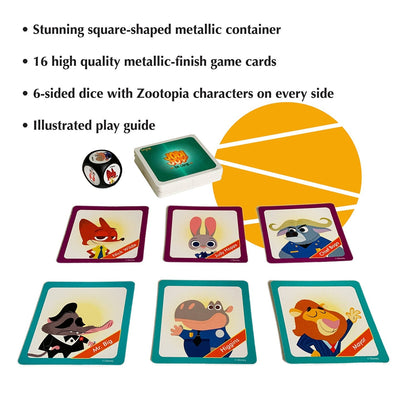 Disney Jodi Joy Zootopia - Card Game For 3+ Year Olds