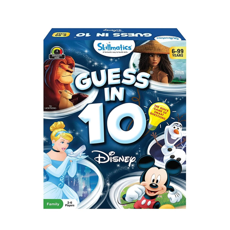 Guess in 10 Disney Edition Card Game
