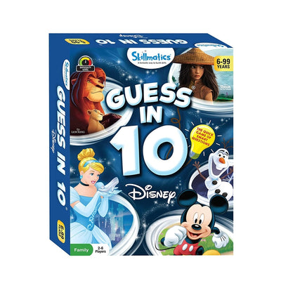 Guess in 10 Disney Edition Card Game