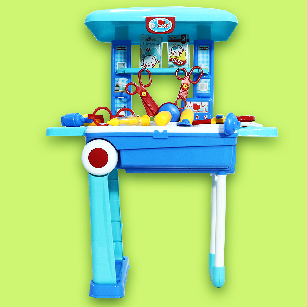 Little Doctor Set Suitcase Trolley For Kids (Big)