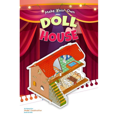 Make Your Own Doll House | 3D Paper Construction Model for Kids