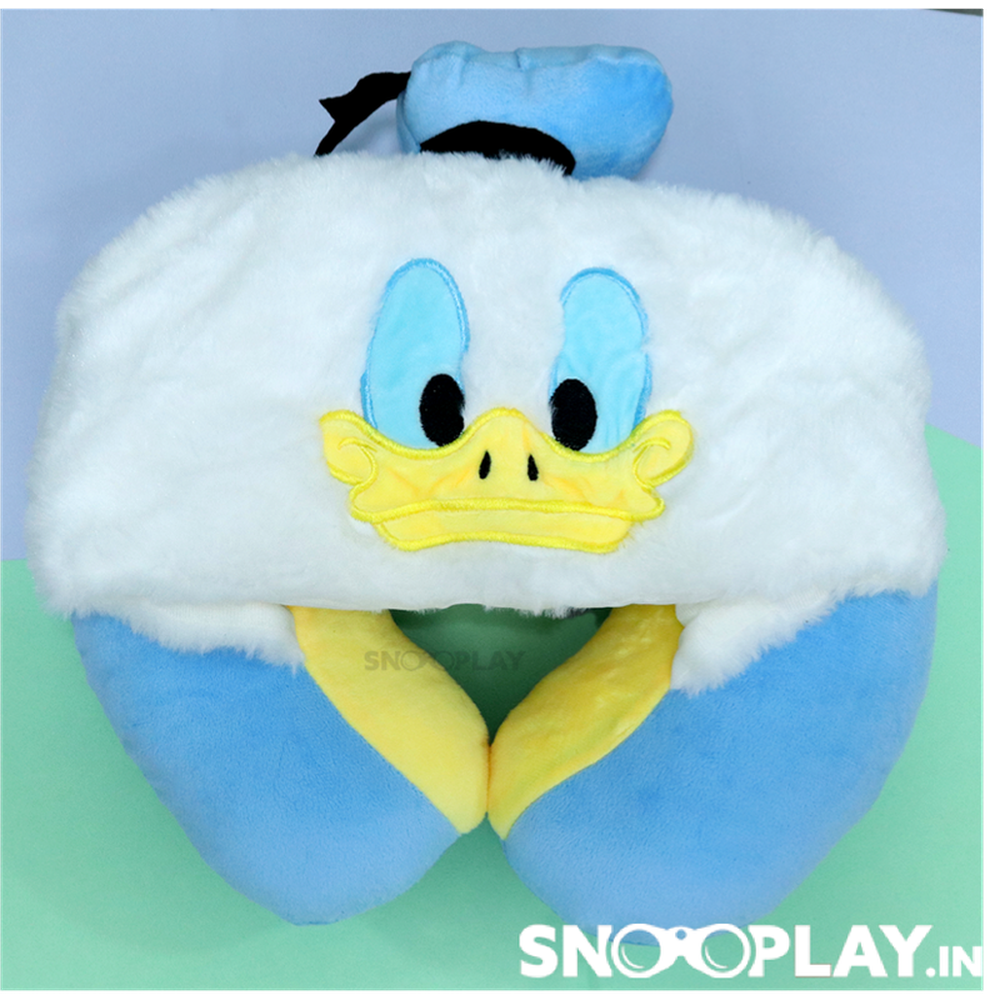 Donald Duck Neck Pillow (Hoodie Style)