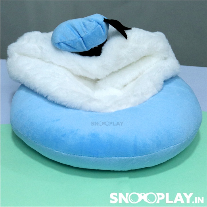 Donald Duck Neck Pillow (Hoodie Style)