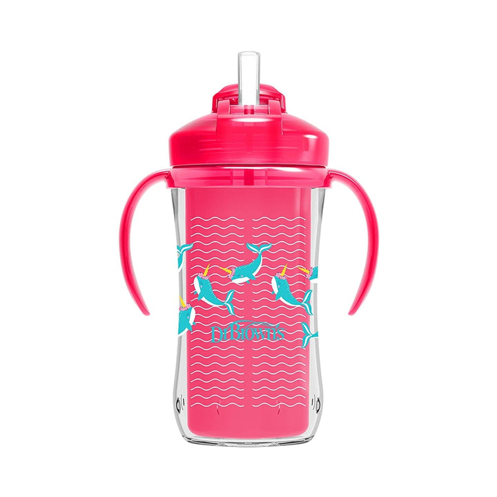 Feeding & Weaning Sipper Water Bottle Insulated Straw (Pink)