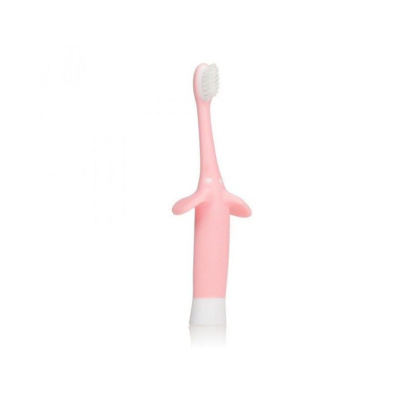 Oral Care Tooth Brush Infant-To-Toddler Toothbrush Elephant (Pink)