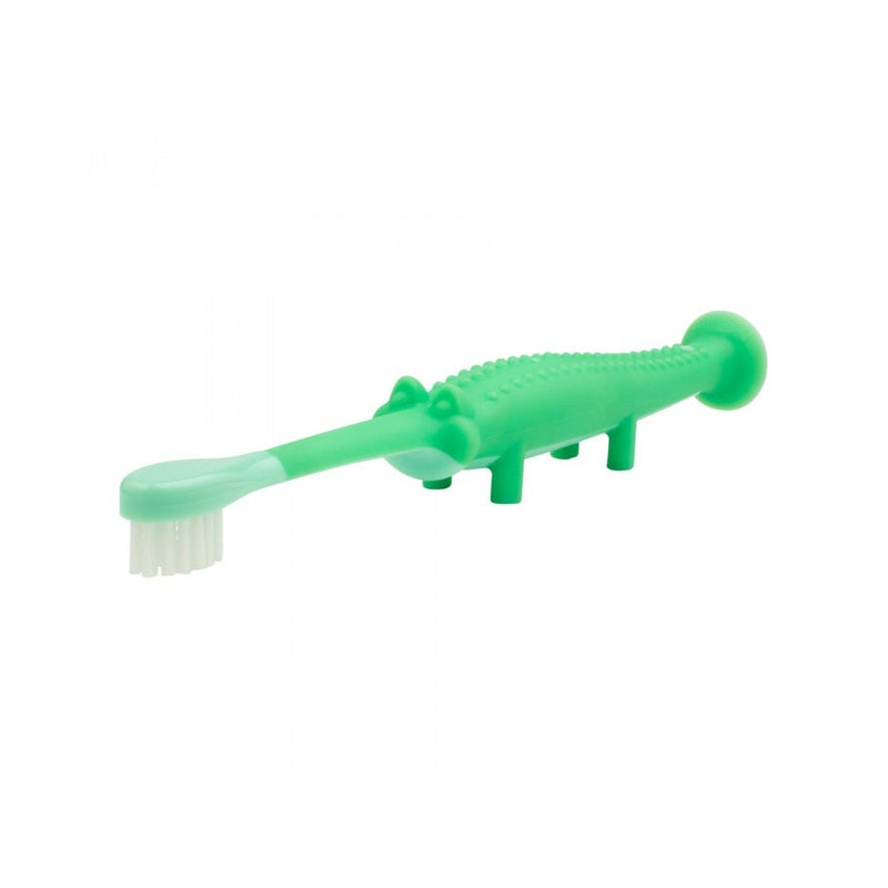 Oral Care Tooth Brush Infant-To-Toddler Toothbrush - Crocodile (Green)