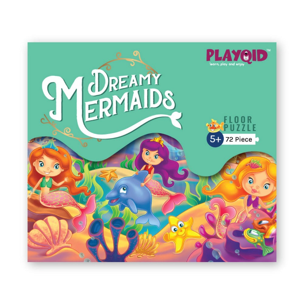 Dreamy Mermaids Puzzle for Kids