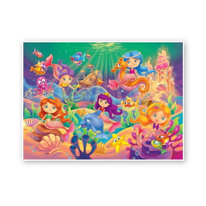 Dreamy Mermaids Puzzle for Kids