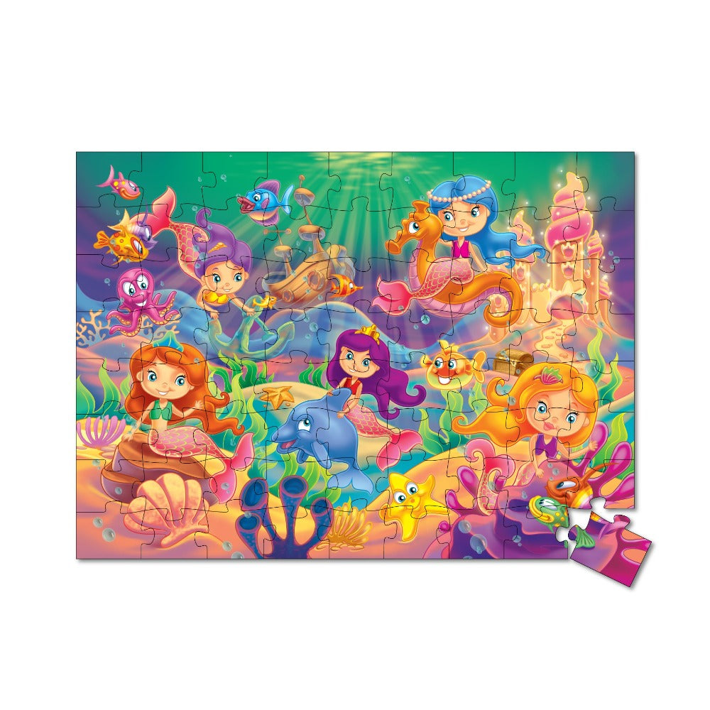 Dreamy Mermaids Puzzle for Kids