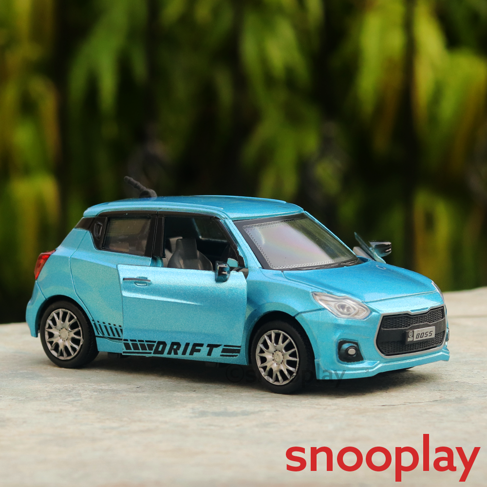 Drift Car (New Swift) Hatchback Miniature Toy Car (Pull Back Car) - Assorted Colours