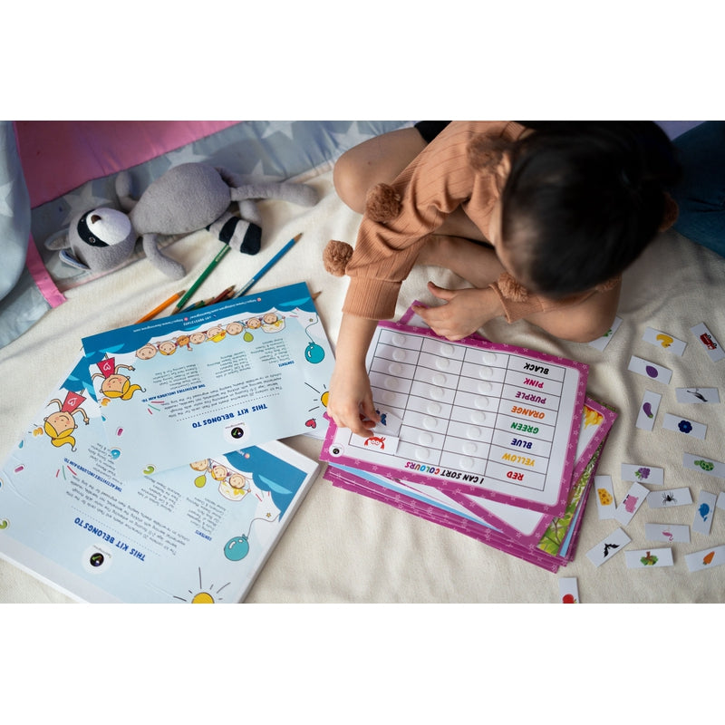 Comprehensive Learning Kit - Colors, Fruits, Weeks, Calendar, Oceans & More (3-7 Years)