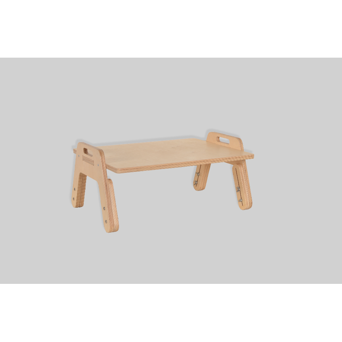 Large Montessori Chowki Study & Play Floor Table- Adjustable Height