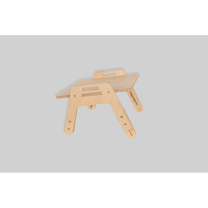 Large Montessori Chowki Study & Play Floor Table- Adjustable Height