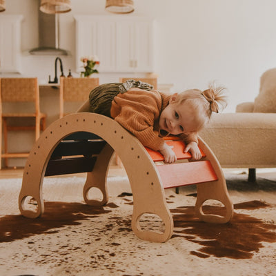 Small Rainbow Rocker Balance Board