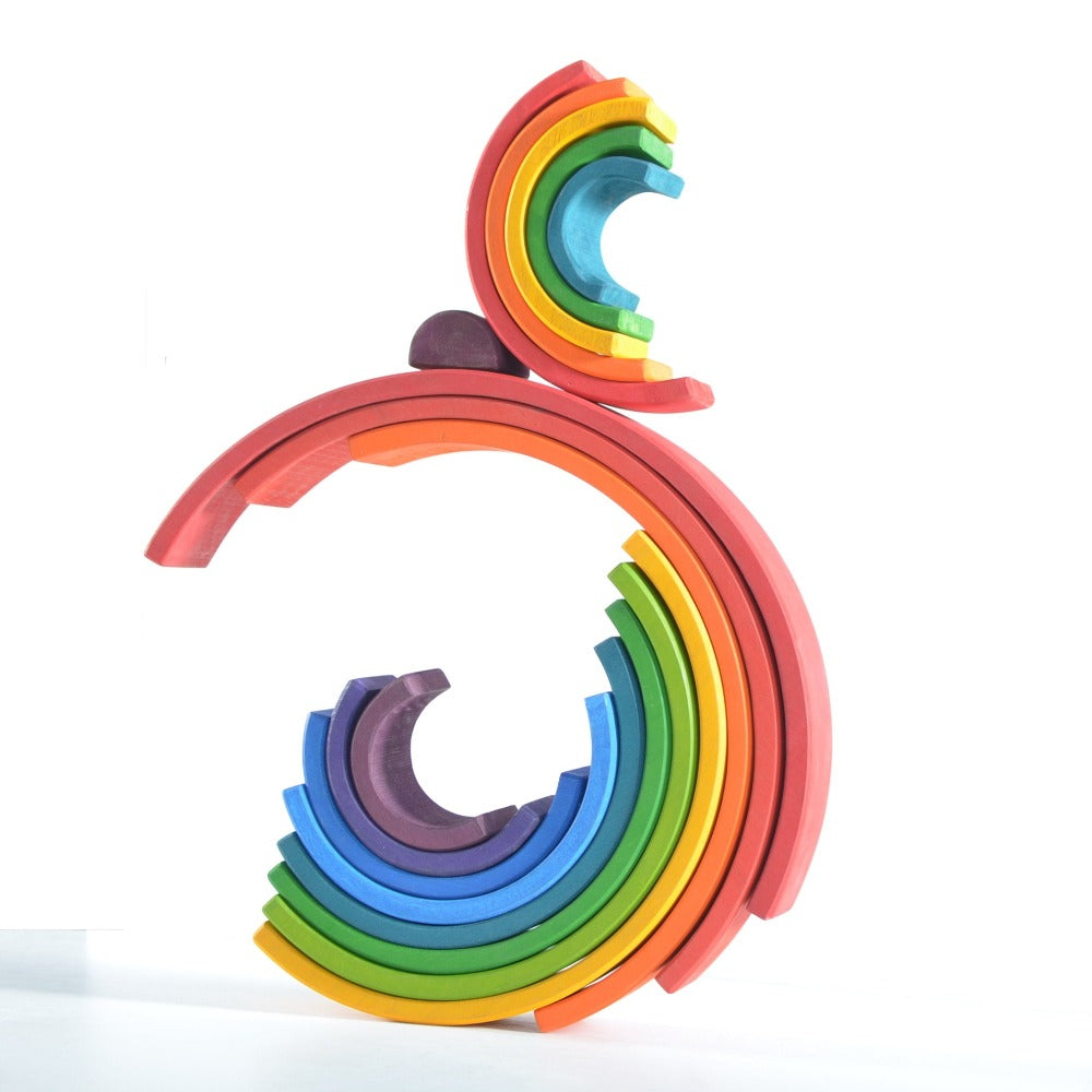 6-Piece Rainbow Stacker