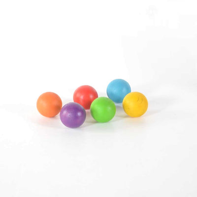 Rainbow Color Wooden balls