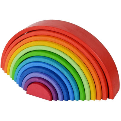 12 Piece Large Rainbow Stacker