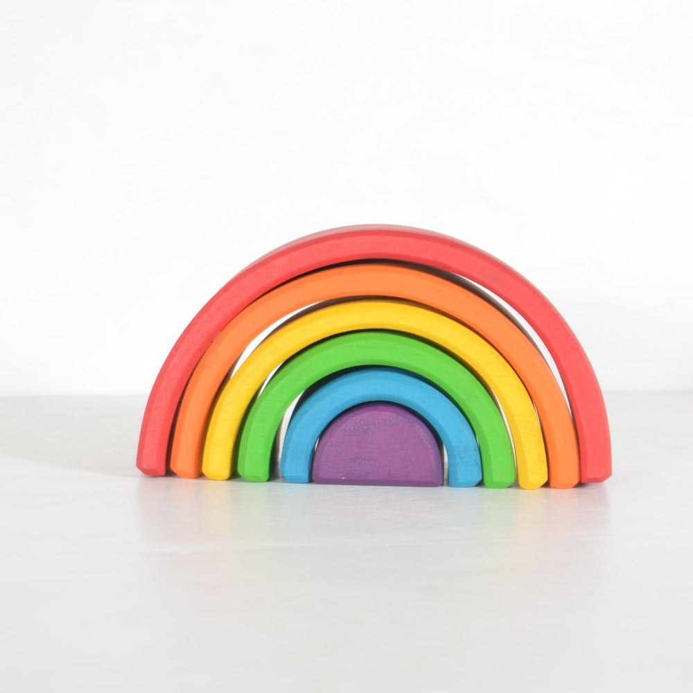 6-Piece Rainbow Stacker