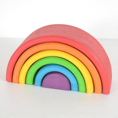 6-Piece Rainbow Stacker