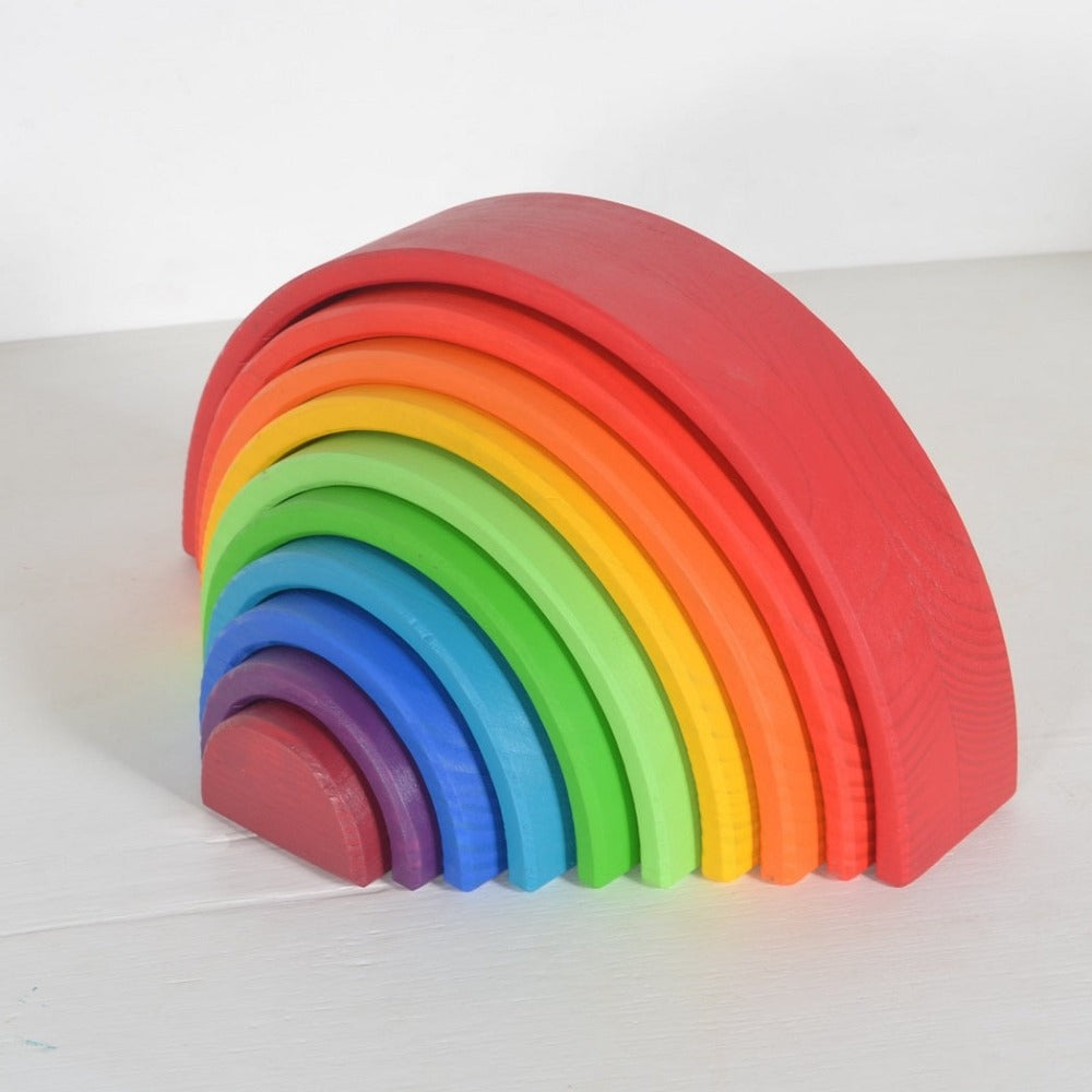 10-Piece Large Rainbow Stacker (1-3 Years)