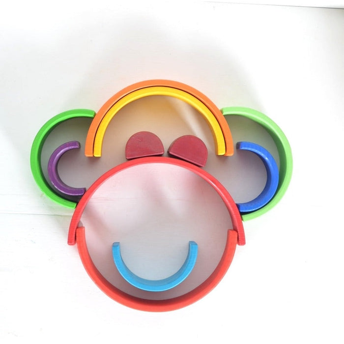 10-Piece Large Rainbow Stacker (1-3 Years)