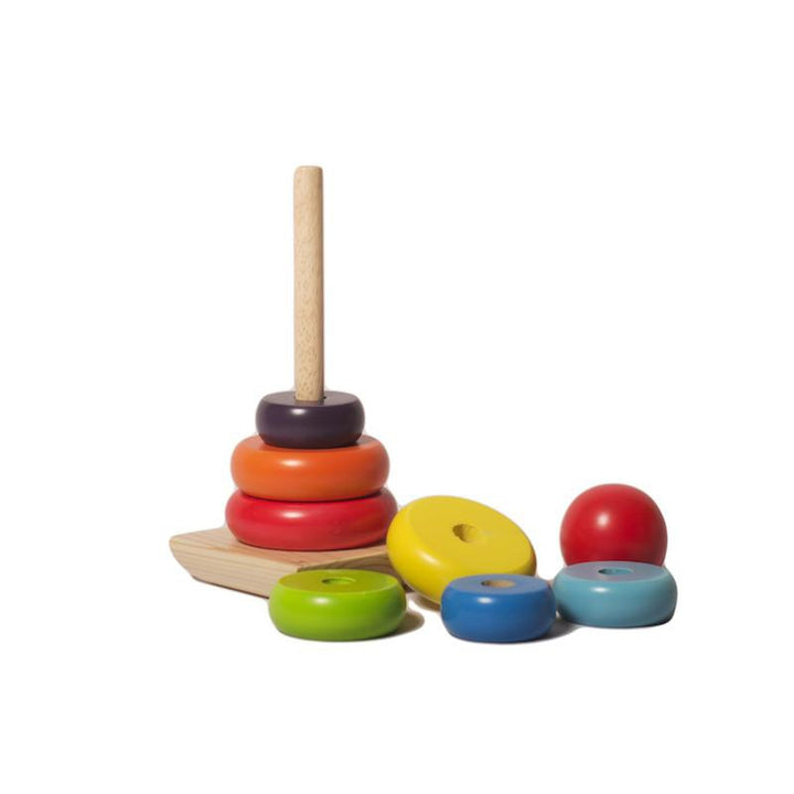 Rainbow Wooden Stacker