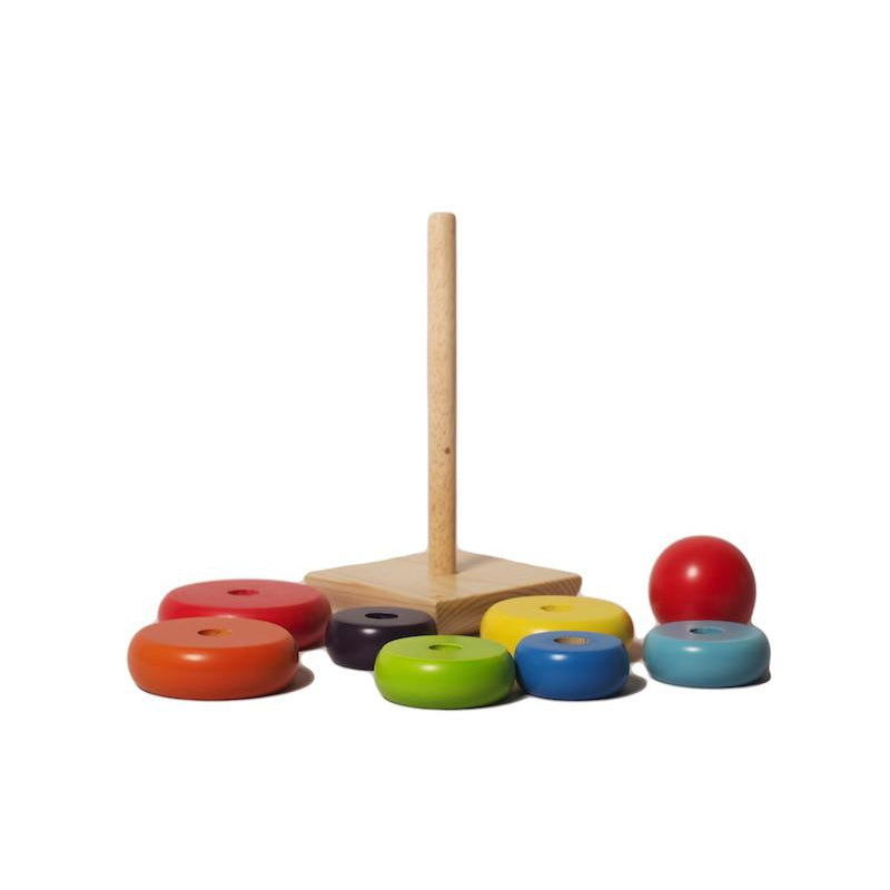 Rainbow Wooden Stacker